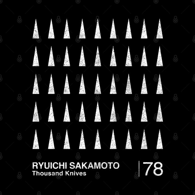 Thousand Knives / Minimalist Graphic Design Fan Artwork by saudade