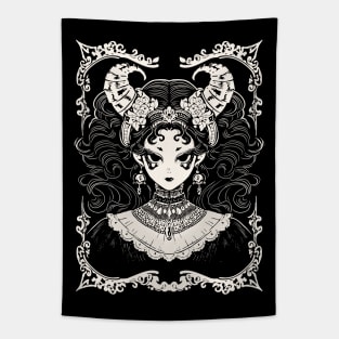 Victorian Doll Tapestry