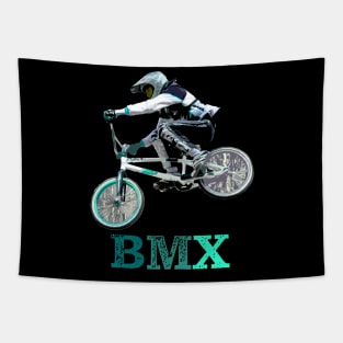 bmx racing Tapestry