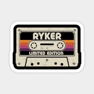 Ryker Name Limited Edition Magnet