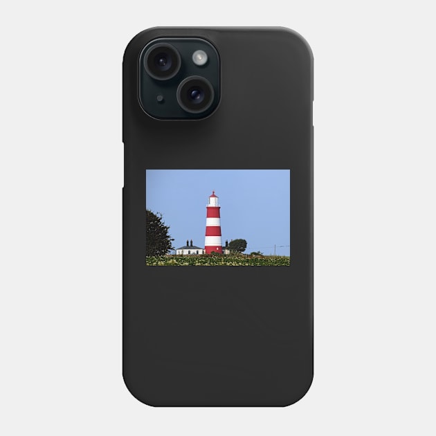 Happisburgh Lighthouse Norfolk (2) Phone Case by avrilharris