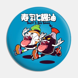 Sushi & Soy Sauce Pin