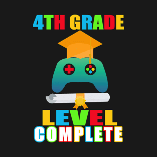 4th Grade Level Complete Elemenatary Graduation T-Shirt