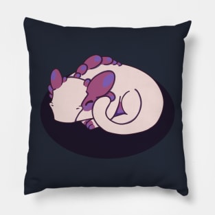 Pink Baby Dragon :: Dragons and Dinosaurs Pillow