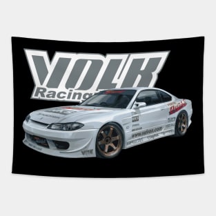 nissan S15 SILVIA spec r Volk Rays TE37 VERTEX DRIFT Tapestry