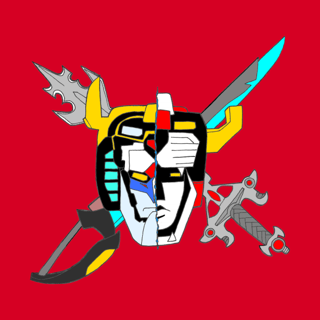 Voltron Old and New by Joseph Baker