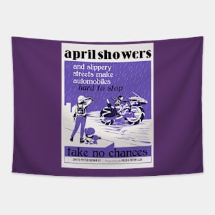 April Showers Tapestry