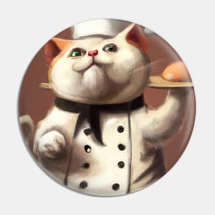 Chef Cat Pin