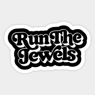 Run the Jewels Cartoon Hands Logo - Run The Jewels - Sticker
