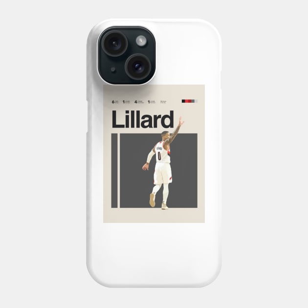 Damian Lillard Phone Case by chastihughes