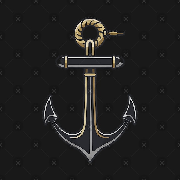 Golden Anchor  Design by Mary_Momerwids