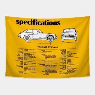 MGB GT - road test data Tapestry