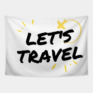 Lets Travel Tapestry