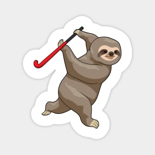 Sloth Hockey Hockey bat Magnet