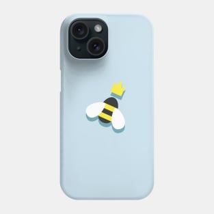 A swarm of bees and their Queen Phone Case