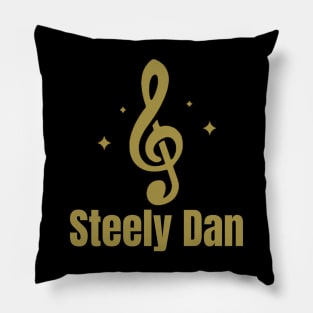 Steely green music Pillow