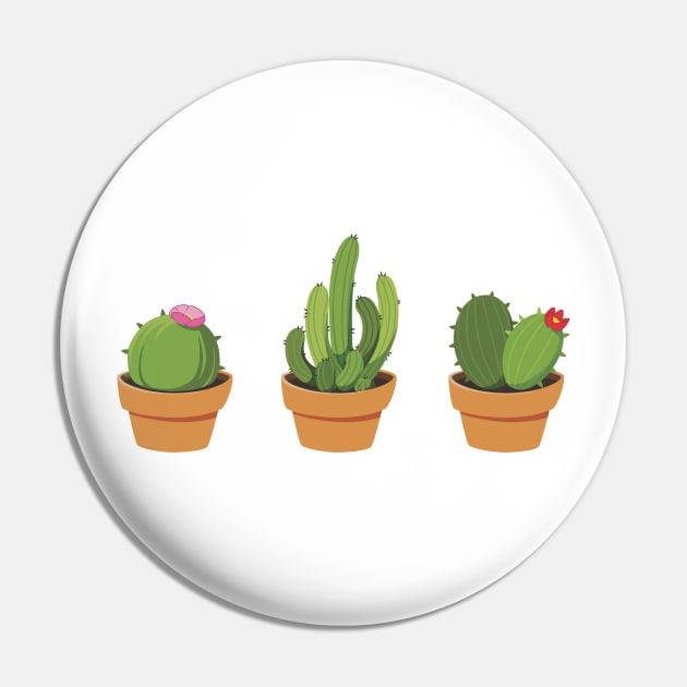 Cute Cactus Summer Plant In Minimal Port Aesthetic Art Pin by mangobanana