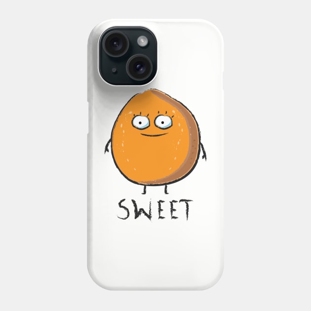 Funny sweet potato Phone Case by spontania