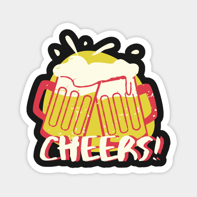 Cheers Magnet by ZionFashion