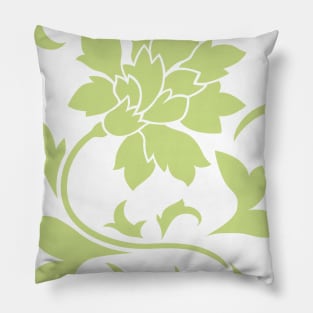 Oriental Flower – Daiquiri Green Pillow