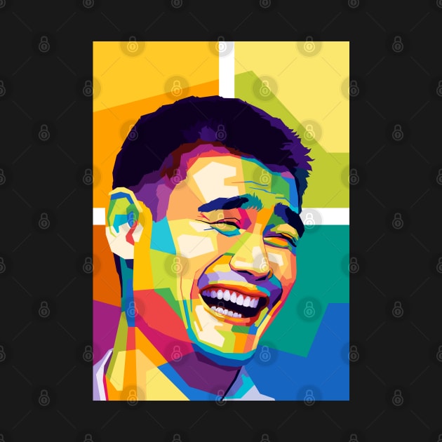 Yao Ming Meme Wpap Pop Art by SiksisArt