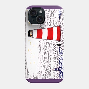 Two Lighthouses Phone Case