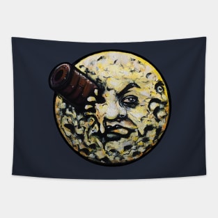 Trippin' to the Moon (Le Voyage Dans La Lune) Tapestry