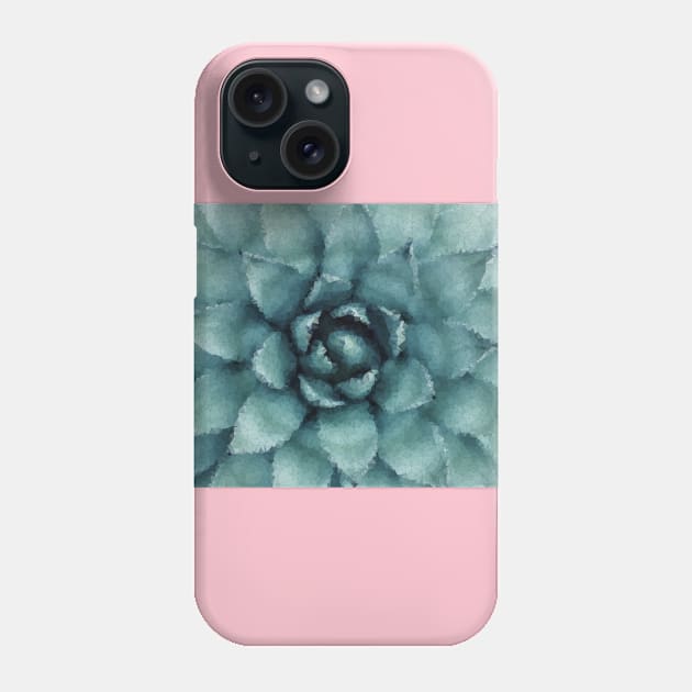 Low Poly Succulent Phone Case by TRIME