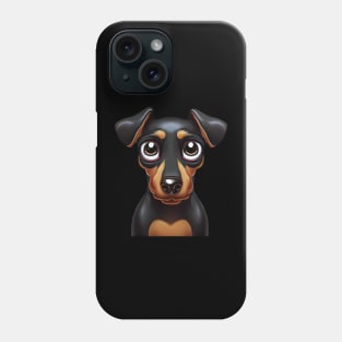 Delightful Doberman Pawsomeness Phone Case