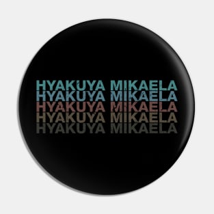 Vintage Proud Name Mikaela Personalized Birthday Retro Pin