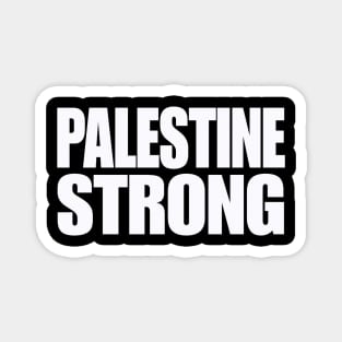 Palestine Strong - White - Front Magnet