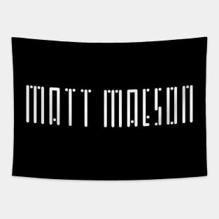 Matt Maeson Lines and Dots Logo Tapestry