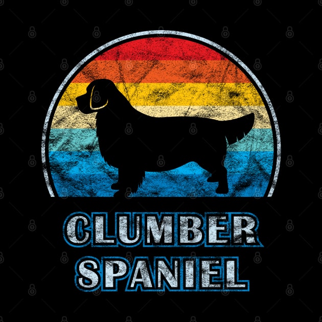 Clumber Spaniel Vintage Design Dog by millersye