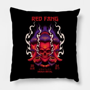 red fang Pillow