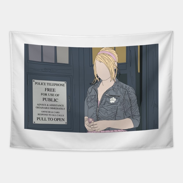 Rose Tyler Tapestry by DaniVan