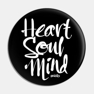 Heart Soul Mind 3 Pin