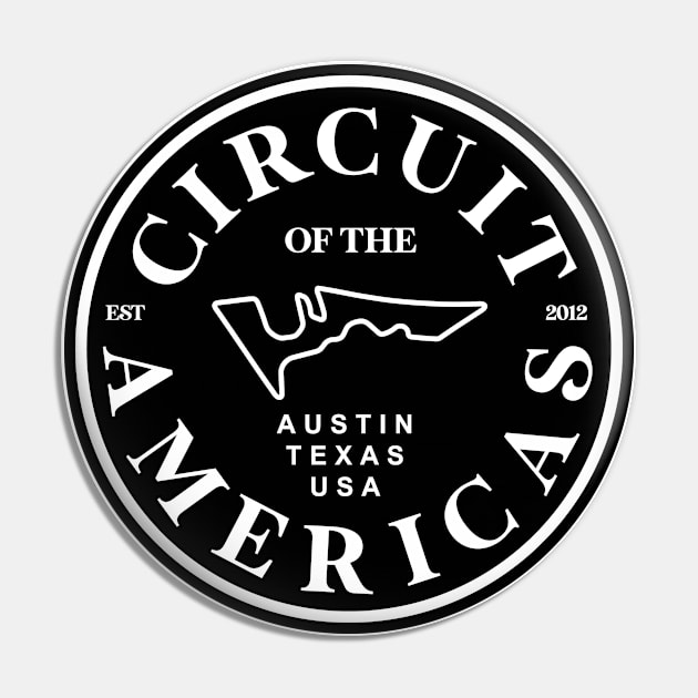 Circuit of the americas lable Pin by Oonamin
