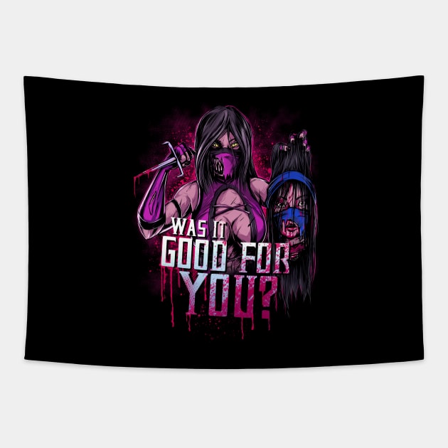 WAS IT GOOD FOR YOU? Tapestry by Ottyag