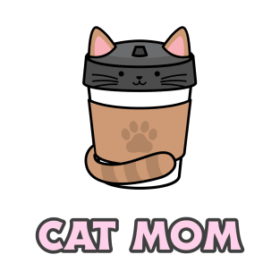 Coffee cat mom T-Shirt