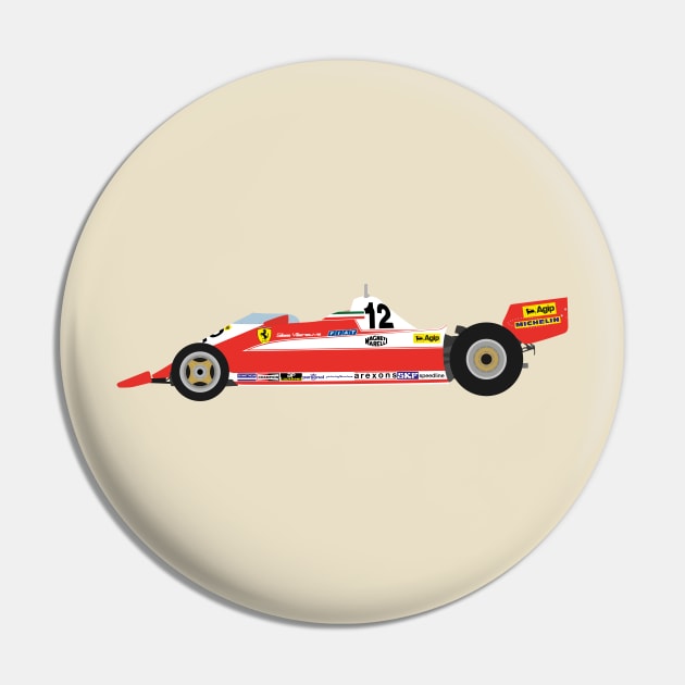 Ferrari 312T3 Gilles Villeneuve Pin by s.elaaboudi@gmail.com