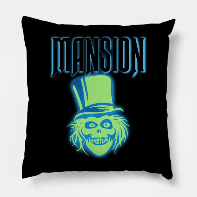 Mansion Pillow by EnchantedTikiTees