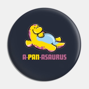 A-pan-asaurus Pin