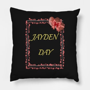 JAYDEN DAY TEAL AND PINK 1 NOVEMBER Pillow