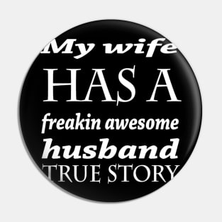 husband and wife joke Pin