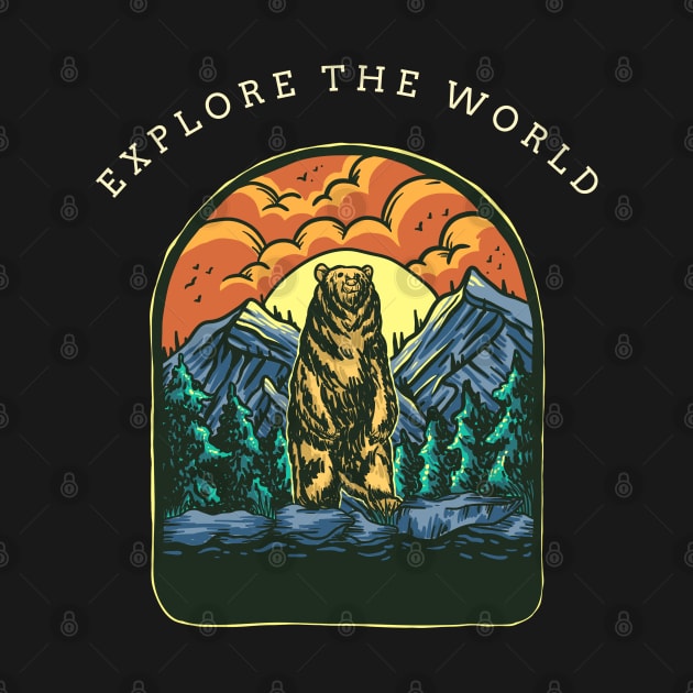 Explore the world by Creastore