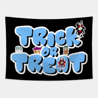 Bluey Trick Or Treat // Hallowen boo! Tapestry