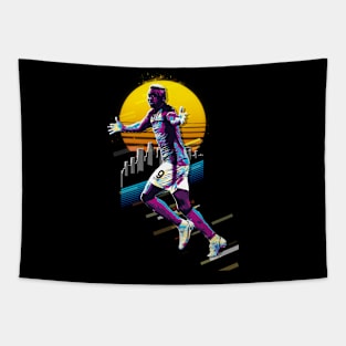 Victor Osimhen Football Player Tapestry