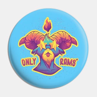 Psychedelic Ram Pin