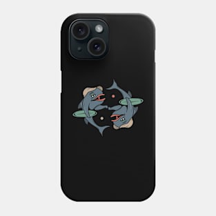 Fish and peace Phone Case