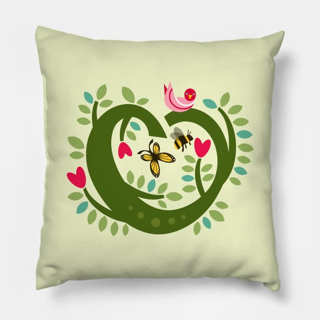 Valentine Pillow by AdrianaStore